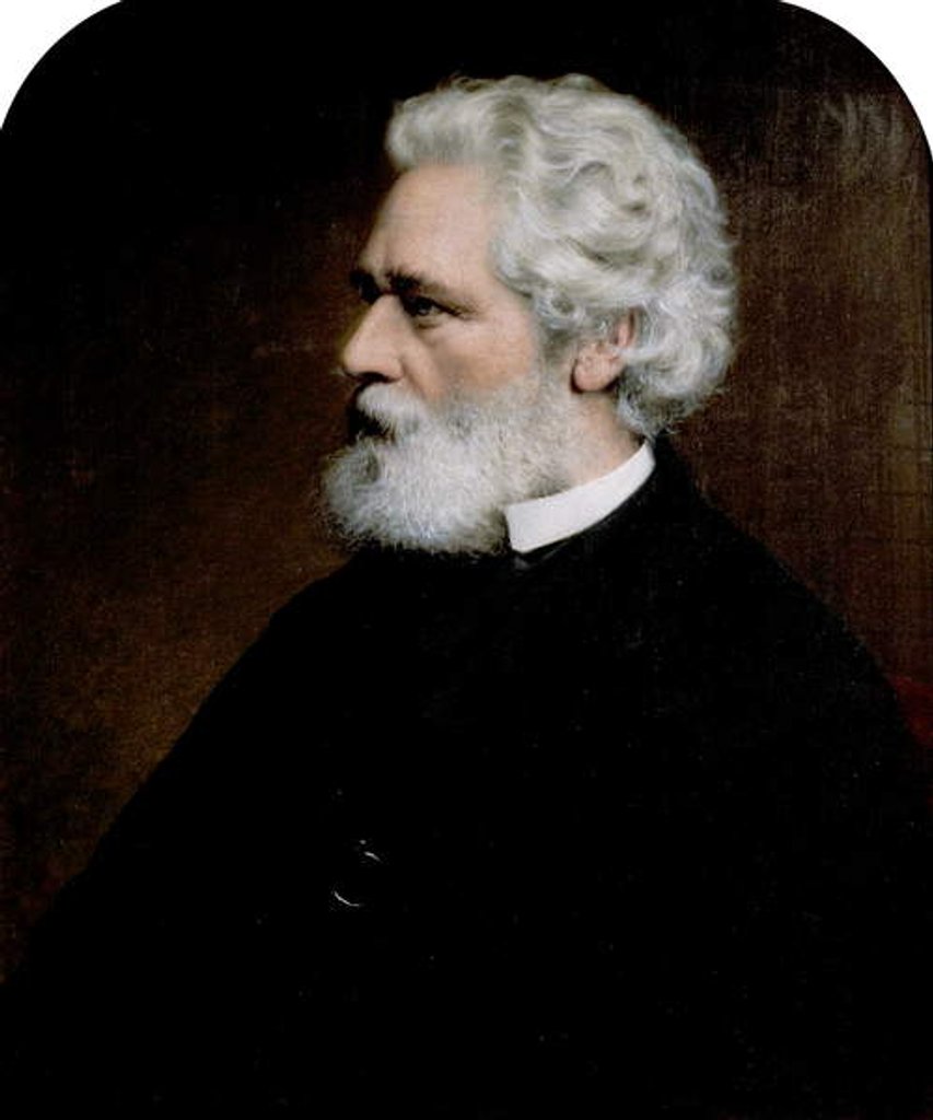 Detail of Philip James Bailey, 1884 by John Edgar Williams