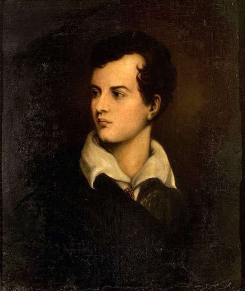 Detail of 6th Lord Byron by Thomas Phillips