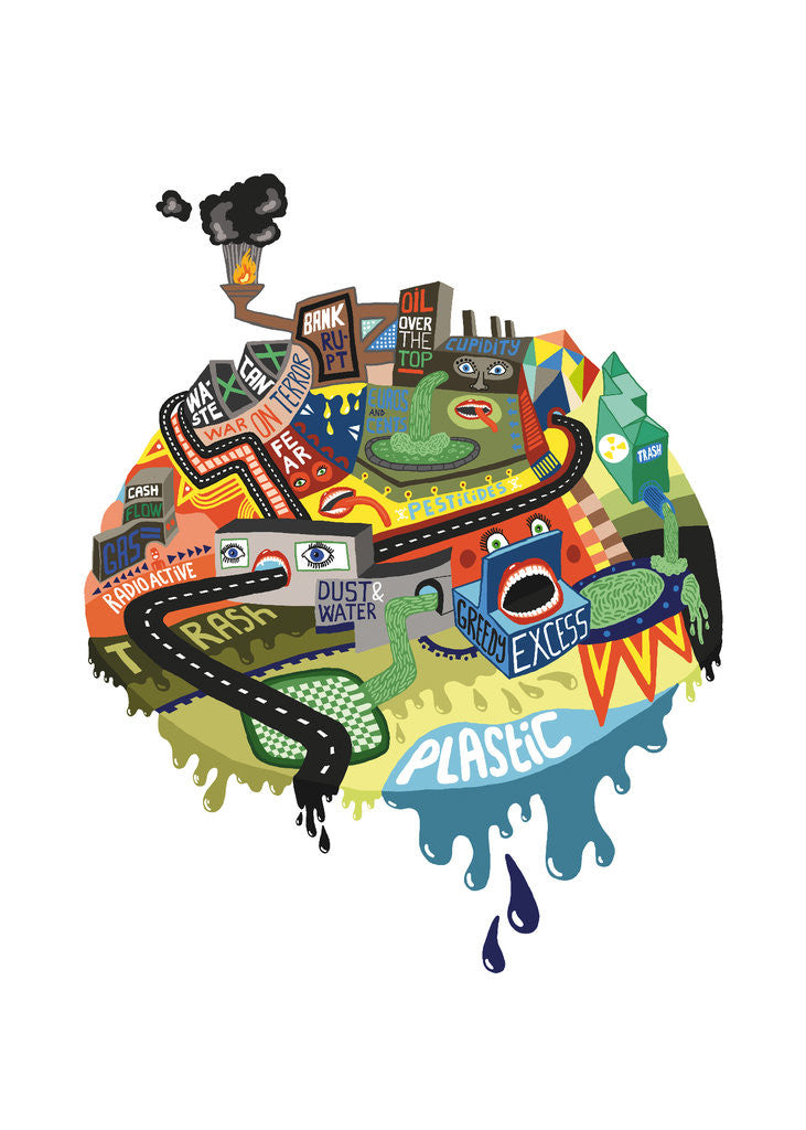 Detail of Plastic Ball by Antoine Corbineau