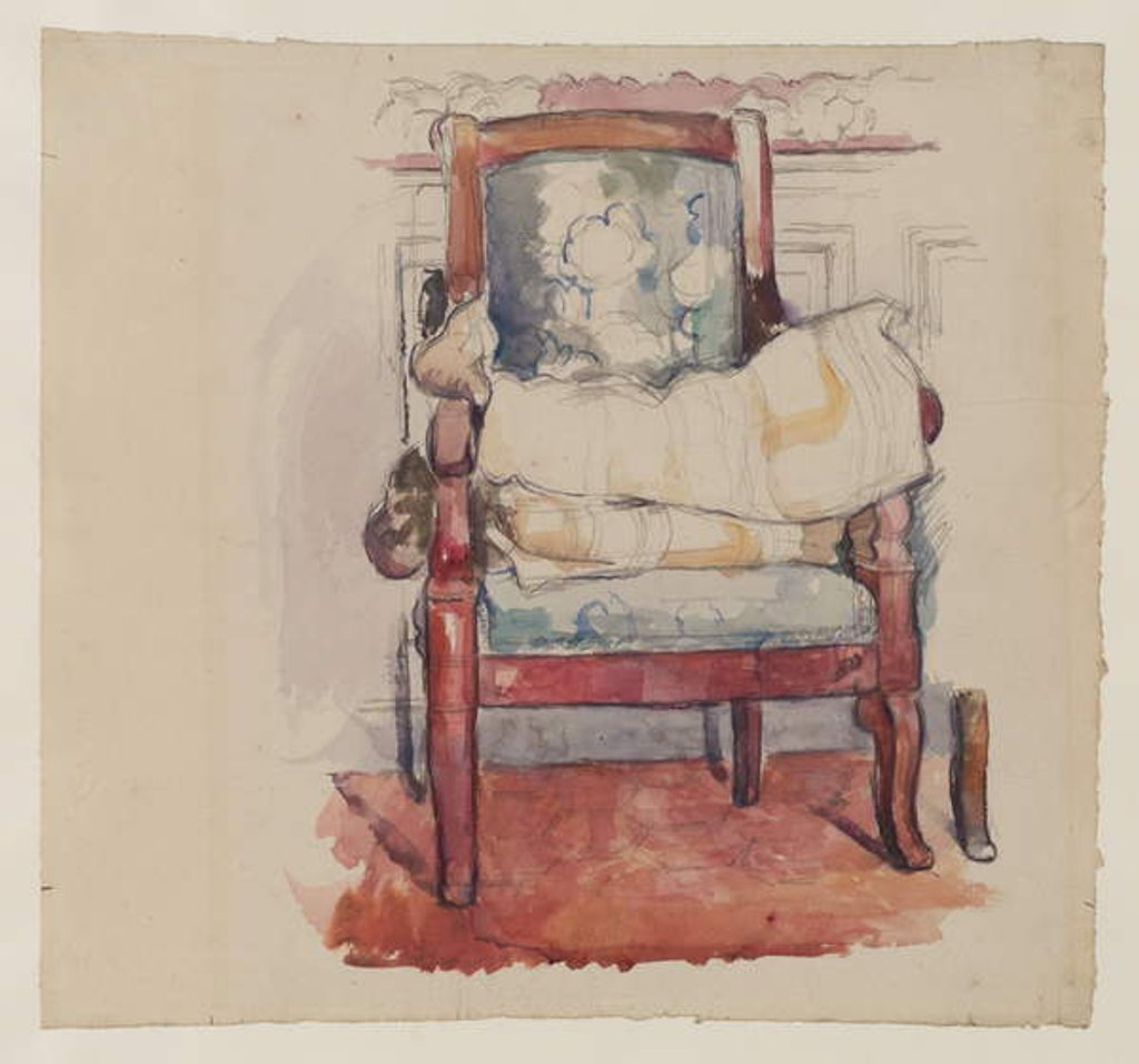 Detail of Armchair, 1885-90 by Paul Cezanne