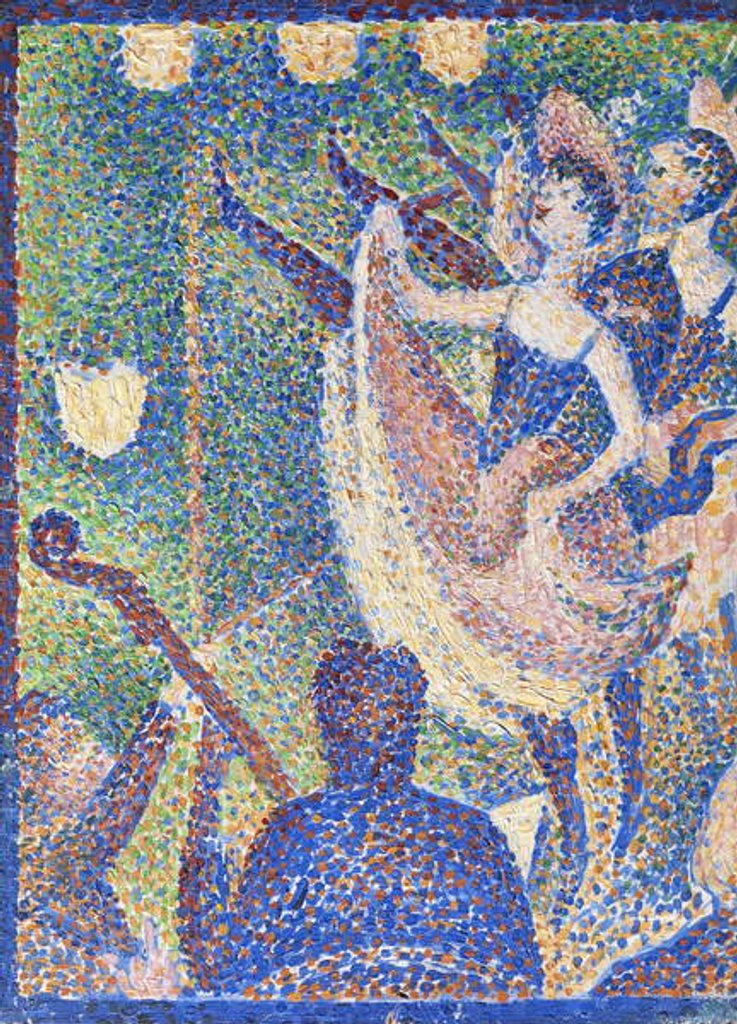 Detail of Study for 'Le Chahut', c.1889 by Georges Pierre Seurat
