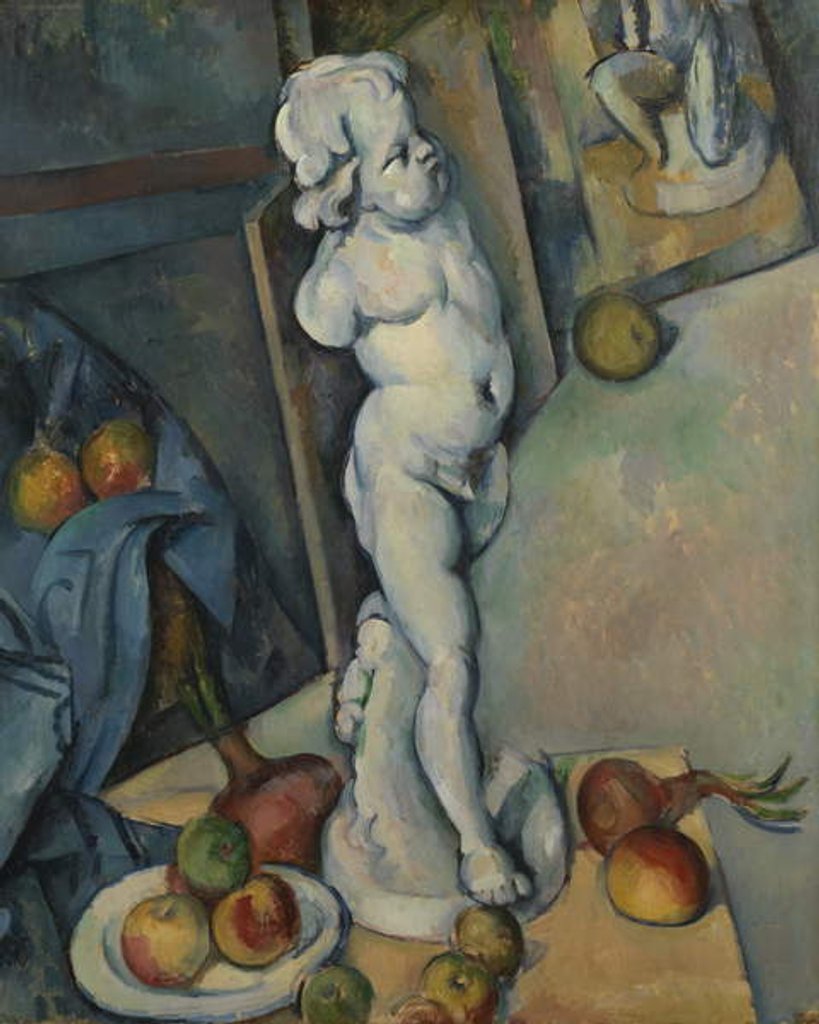 Detail of Still life with Plaster Cupid, c.1894 by Paul Cezanne
