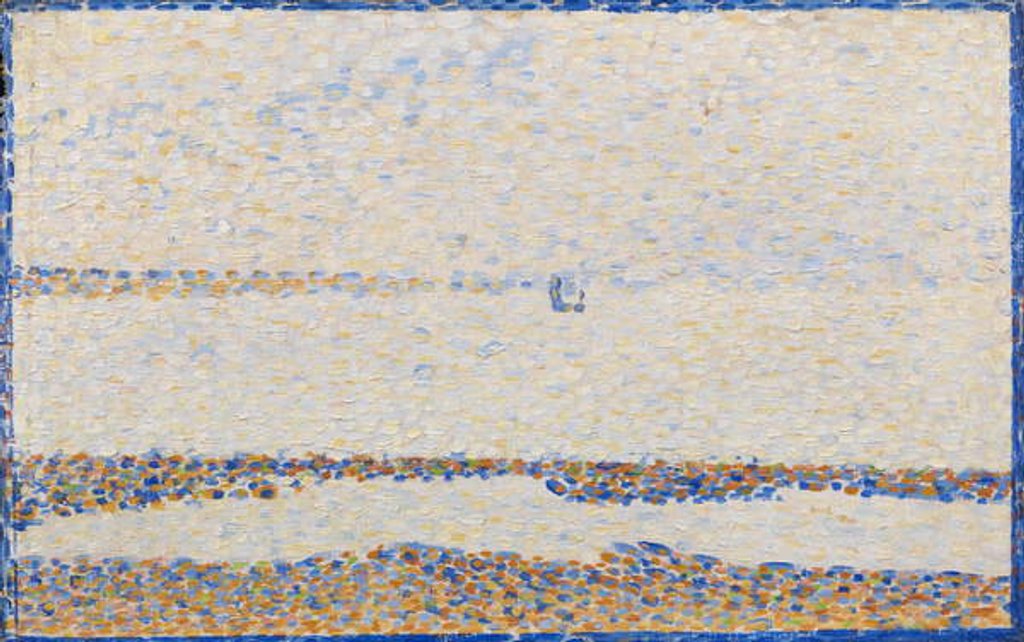 Detail of Beach at Gravelines, 1890 by Georges Pierre Seurat