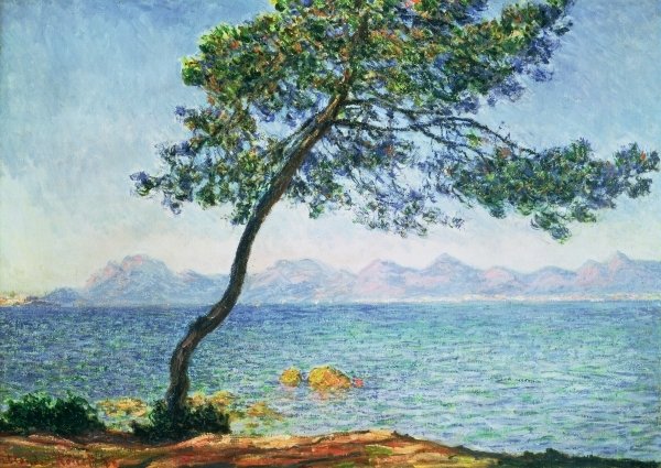 Detail of Antibes, 1888 by Claude Monet