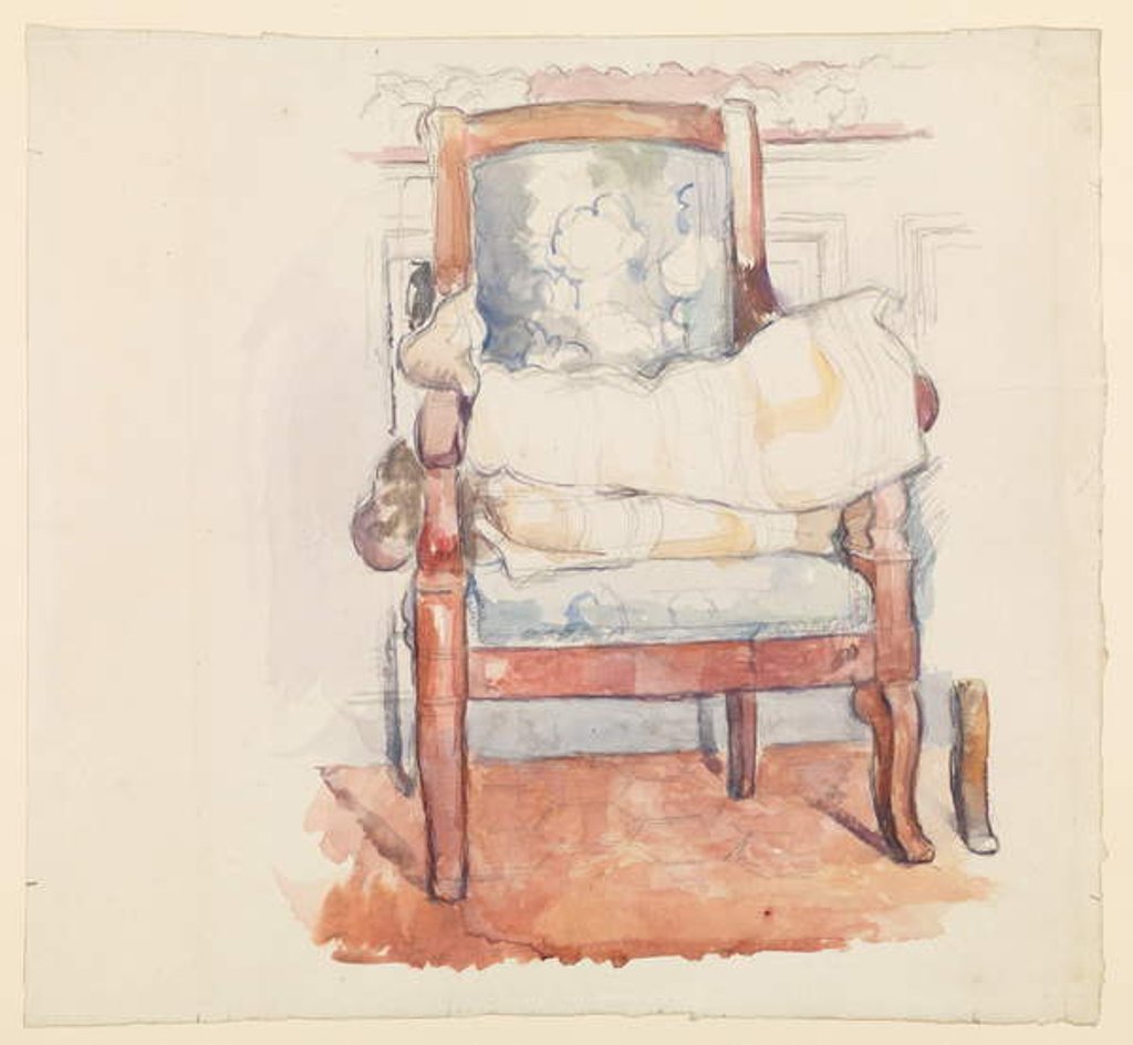 Detail of Armchair, c.1885-90 circa by Paul Cezanne