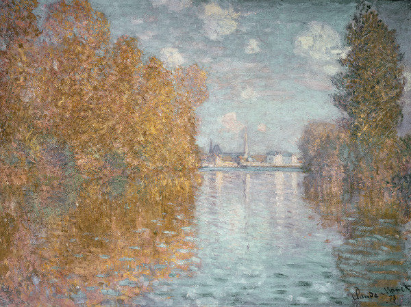 Detail of Autumn Effect at Argenteuil, 1873 by Claude Monet