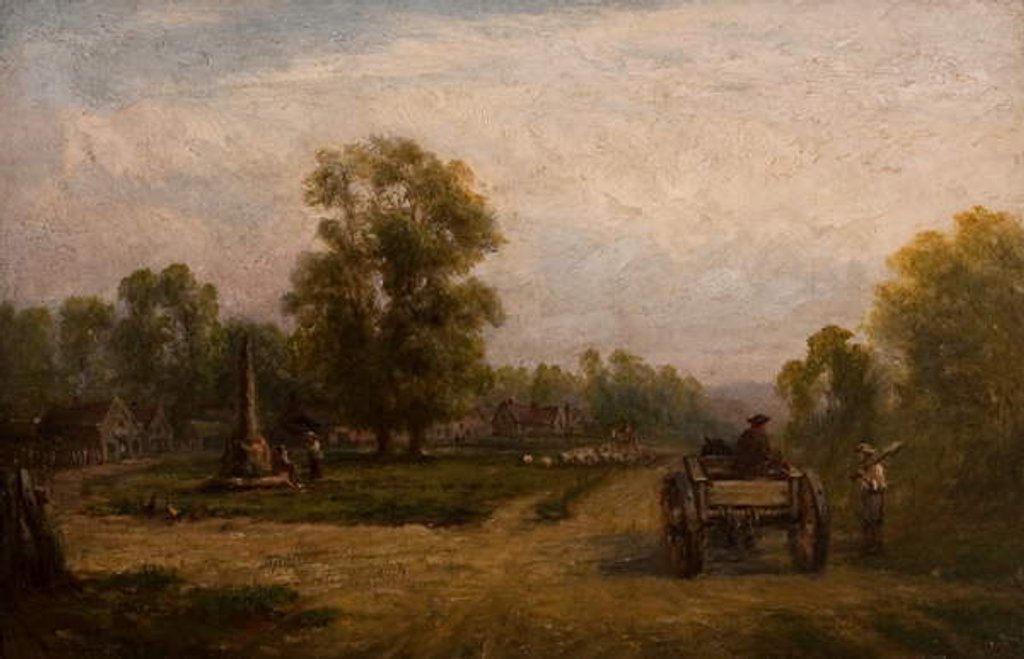 Detail of Meriden Green, late 19th century by William Henry Vernon