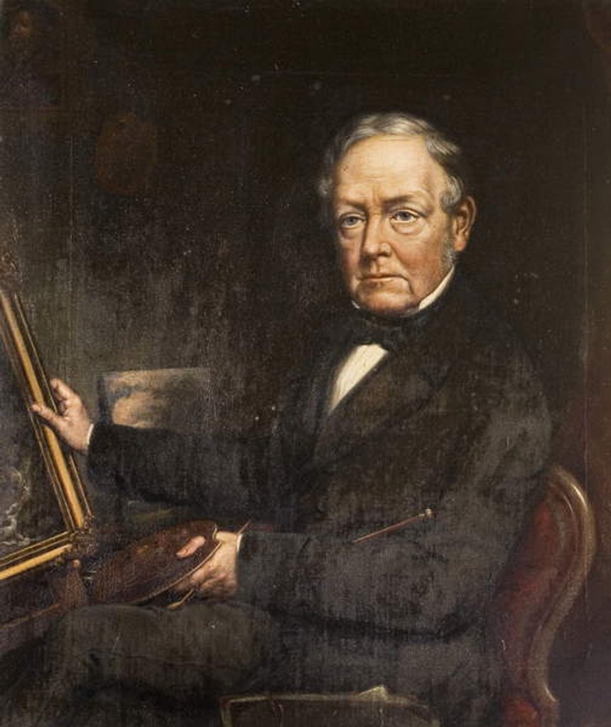 Detail of Self Portrait, c.1868 by David Gee