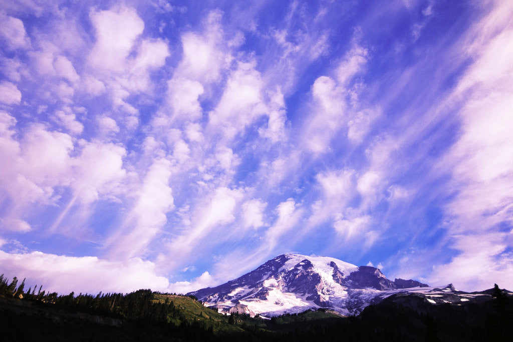 Detail of Mount Rainier by Corbis