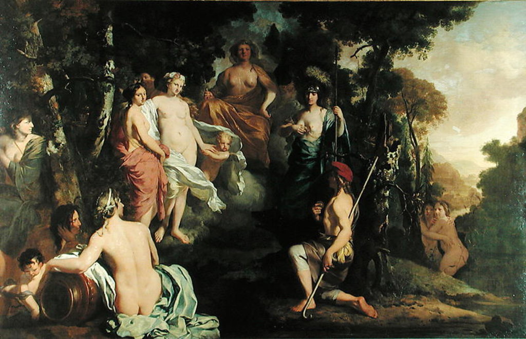 Detail of Judgement of Paris by Gerard de & Pynacker Paul Lairesse