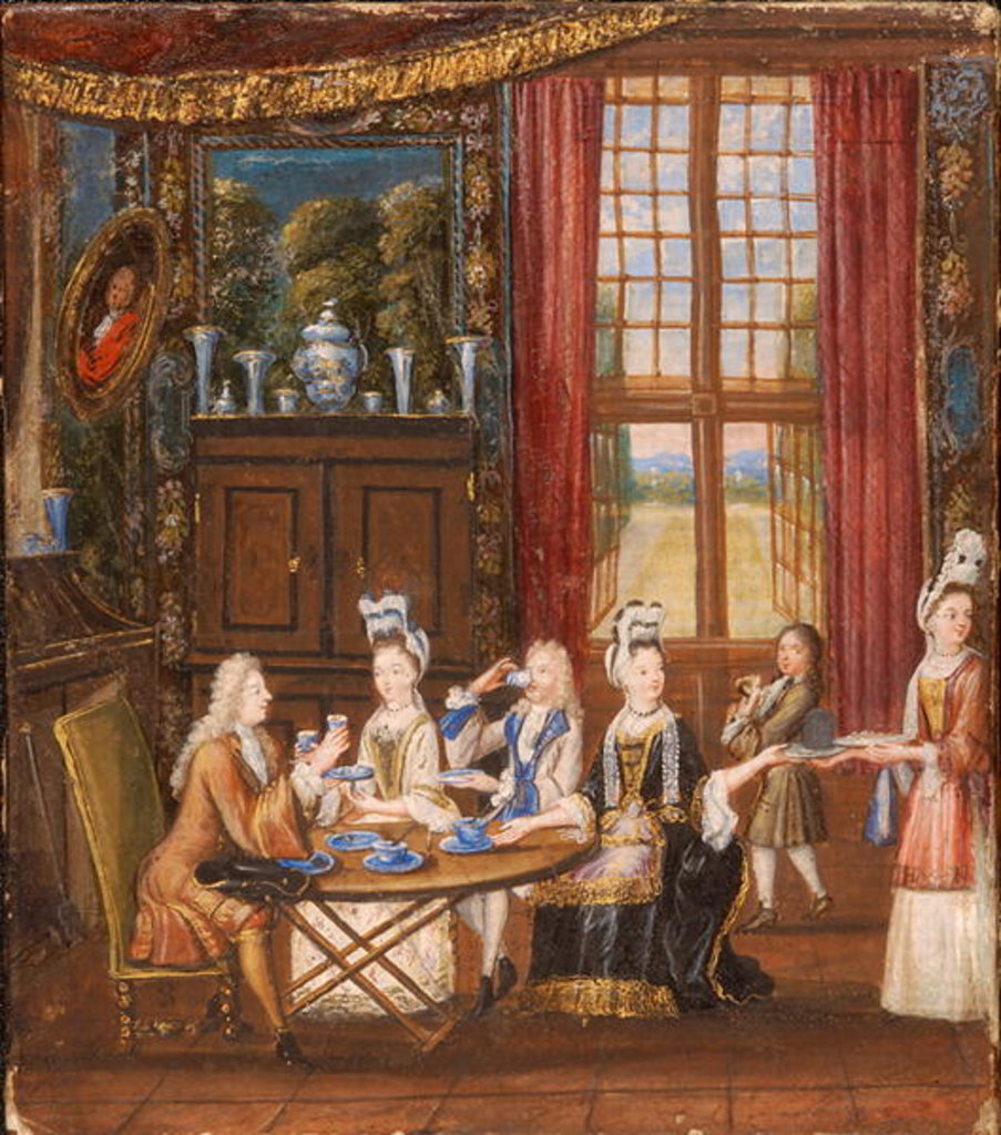 Detail of The Tea Party by School English