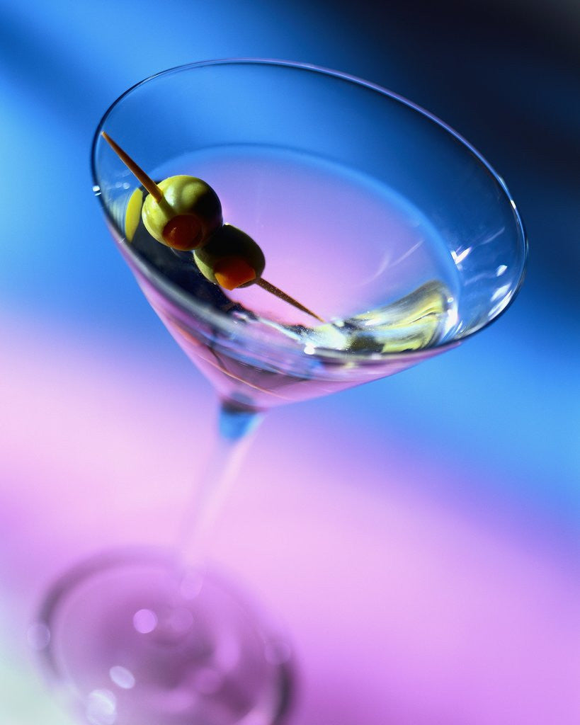 Detail of Martini with Olives by Anonymous