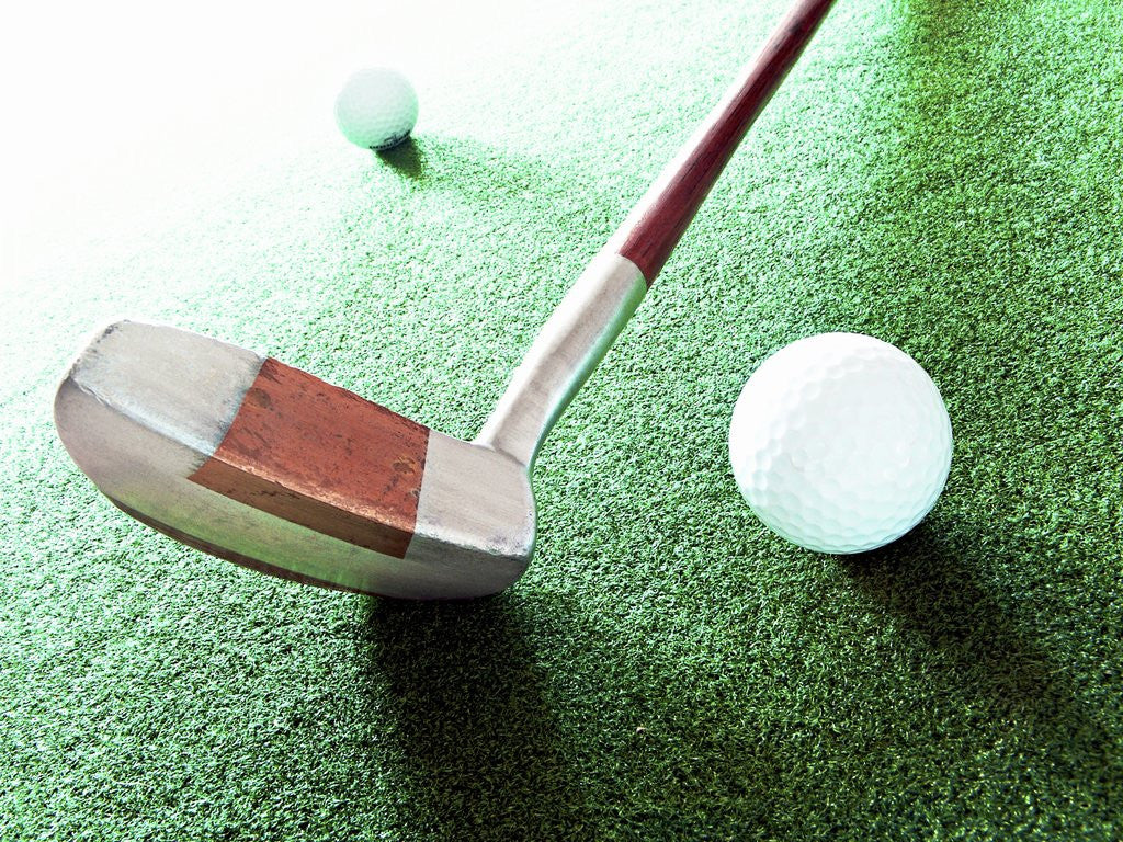 Detail of Putter and Golf Ball by Anonymous