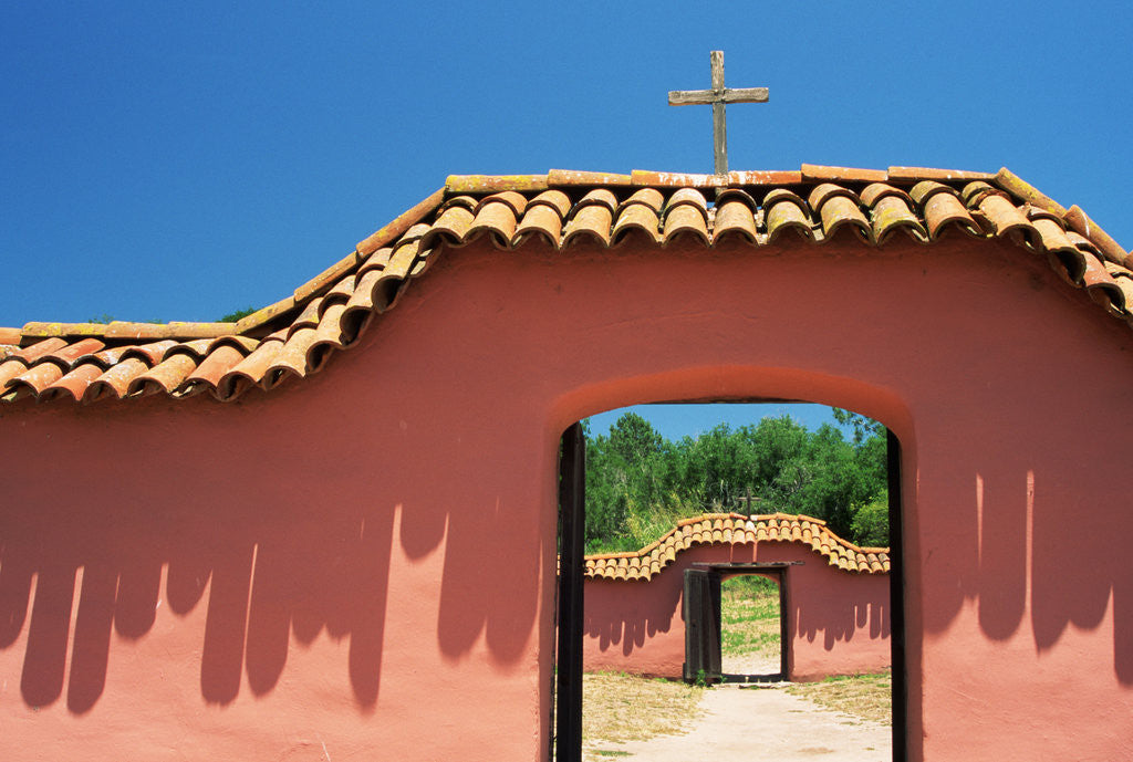 Detail of Gates at Mission La Purisima by Anonymous