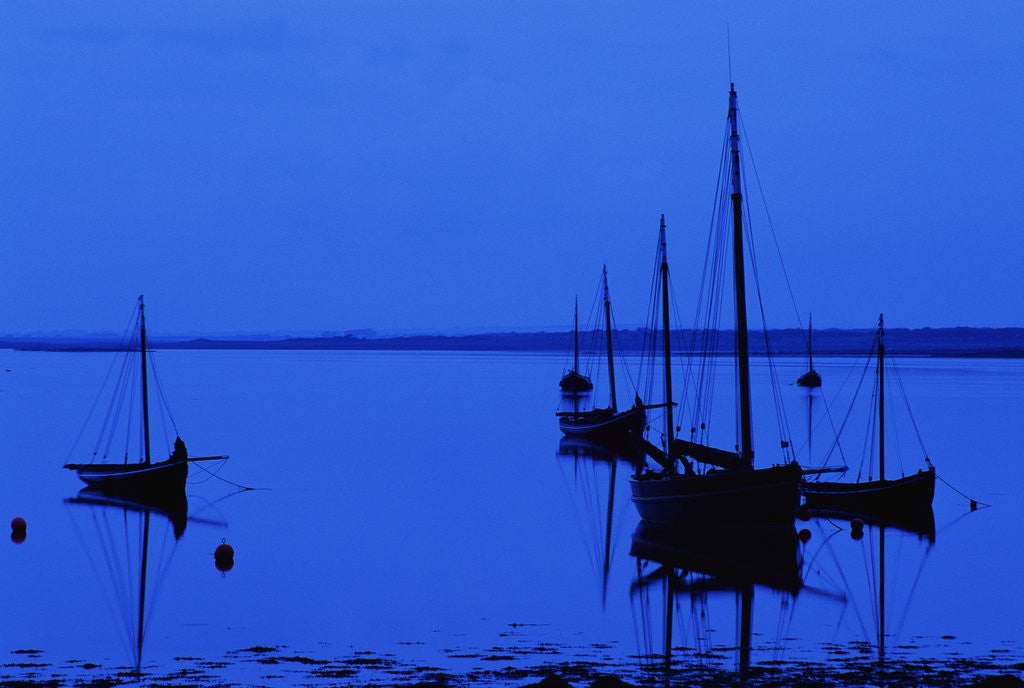 Detail of Twilight on Galway Bay by Corbis