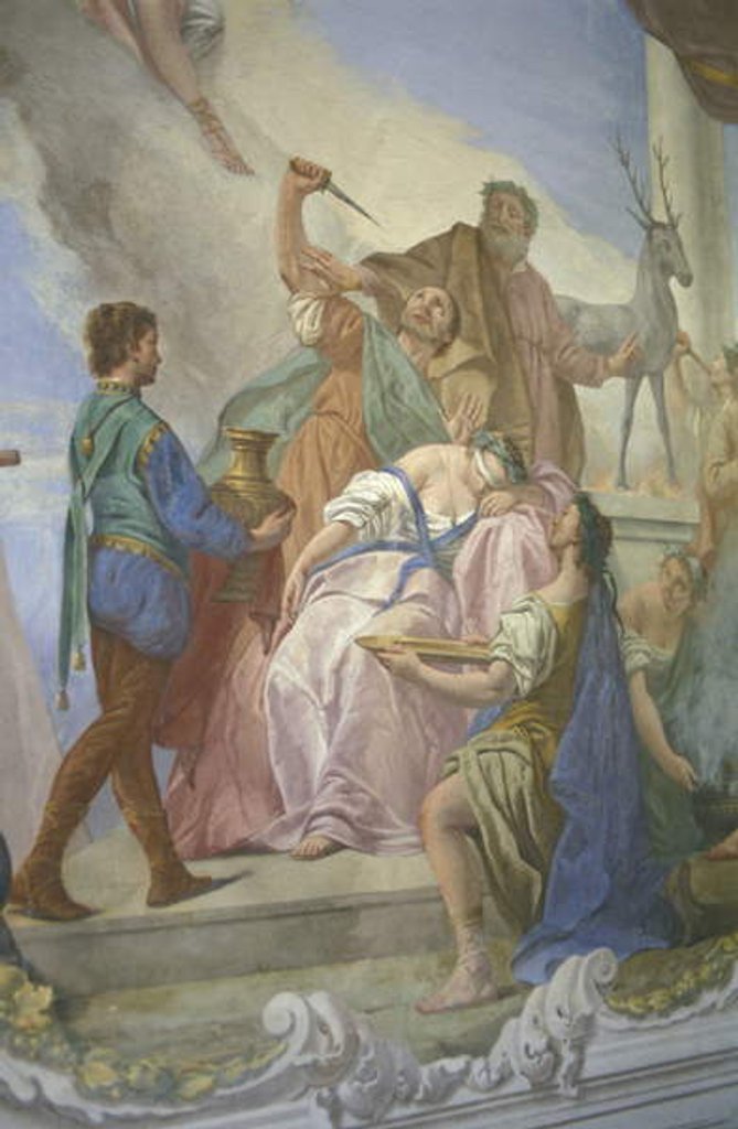 Detail of Seriman-Widman villa, Mira, Riviera del Brenta, Veneto, Italy by Anonymous