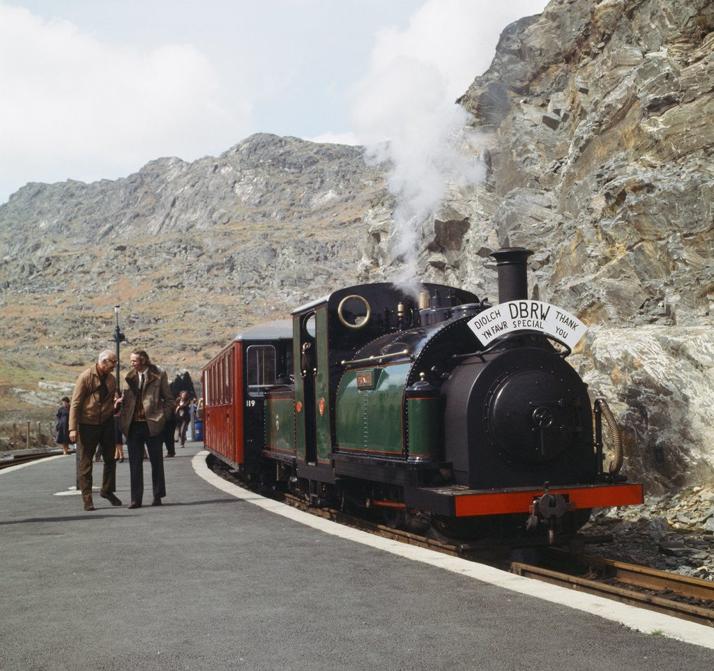 Detail of The Ffestiniog Railway by Anonymous