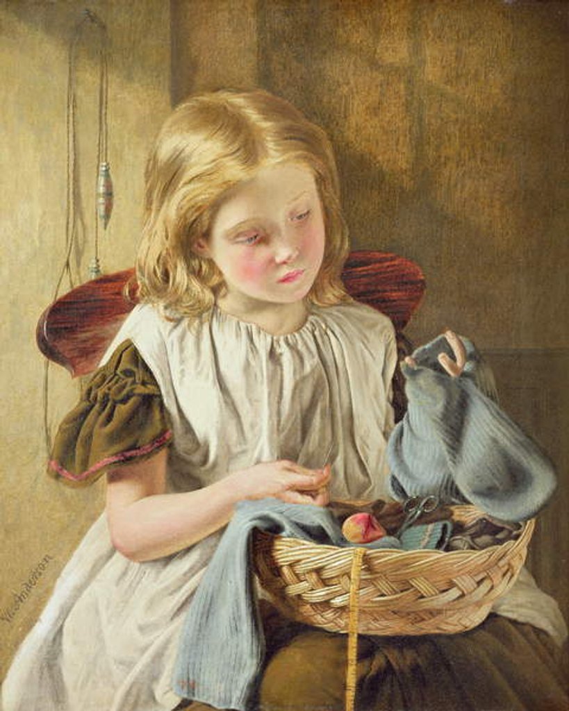 Detail of A Stitch in Time by Walter Anderson