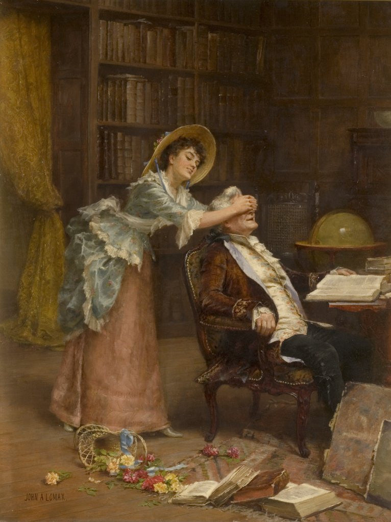 Detail of Interrupted Studies by John Arthur Lomax