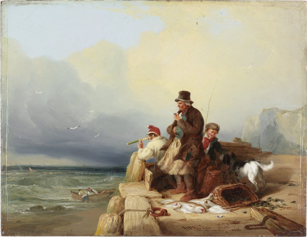 Detail of The Outlook by Henry Perlee Parker