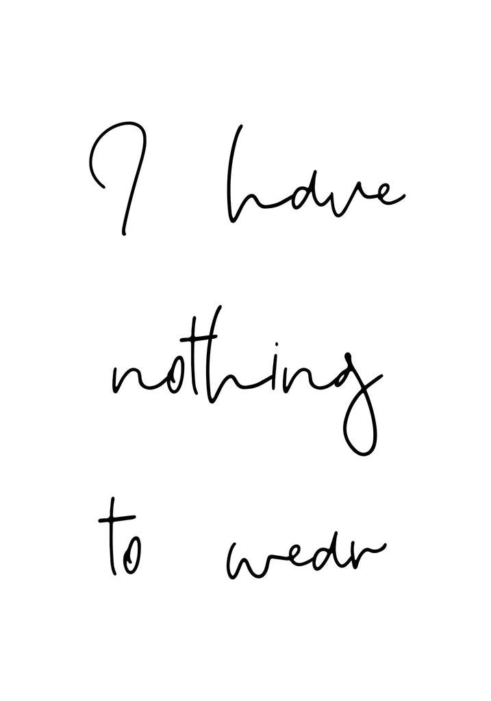 Detail of Nothing to wear by Joumari