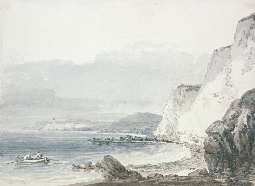 Detail of Beachy Head Looking towards Newhaven by Joseph Mallord William Turner