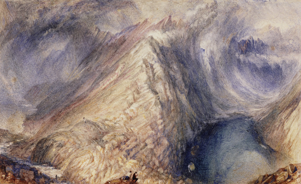 Detail of Loch Coruisk, Skye by Joseph Mallord William Turner