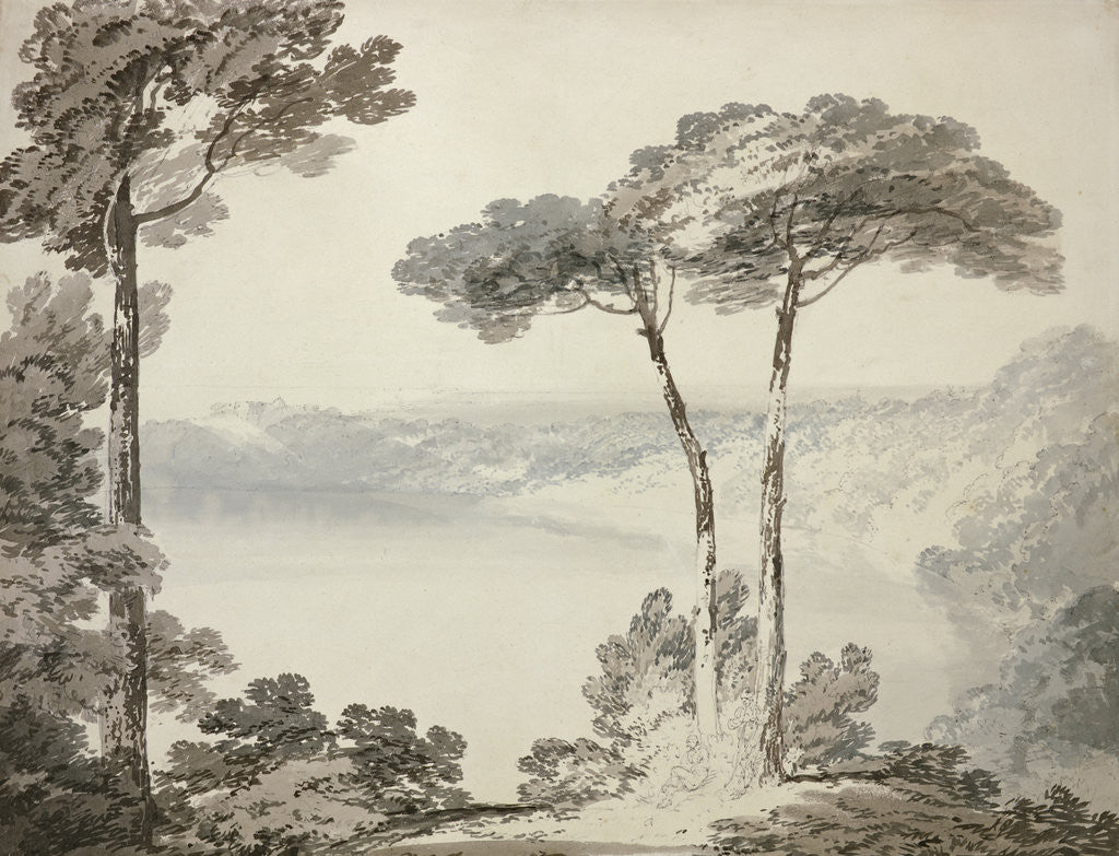 Lake Albano by Joseph Mallord William Turner