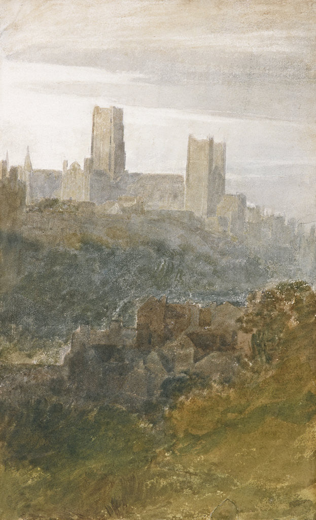 Detail of Durham by Joseph Mallord William Turner