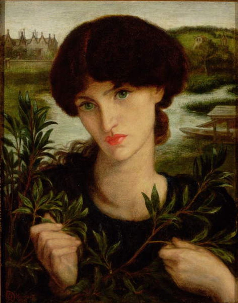 Detail of Water Willow, 1871 by Dante Gabriel Charles Rossetti