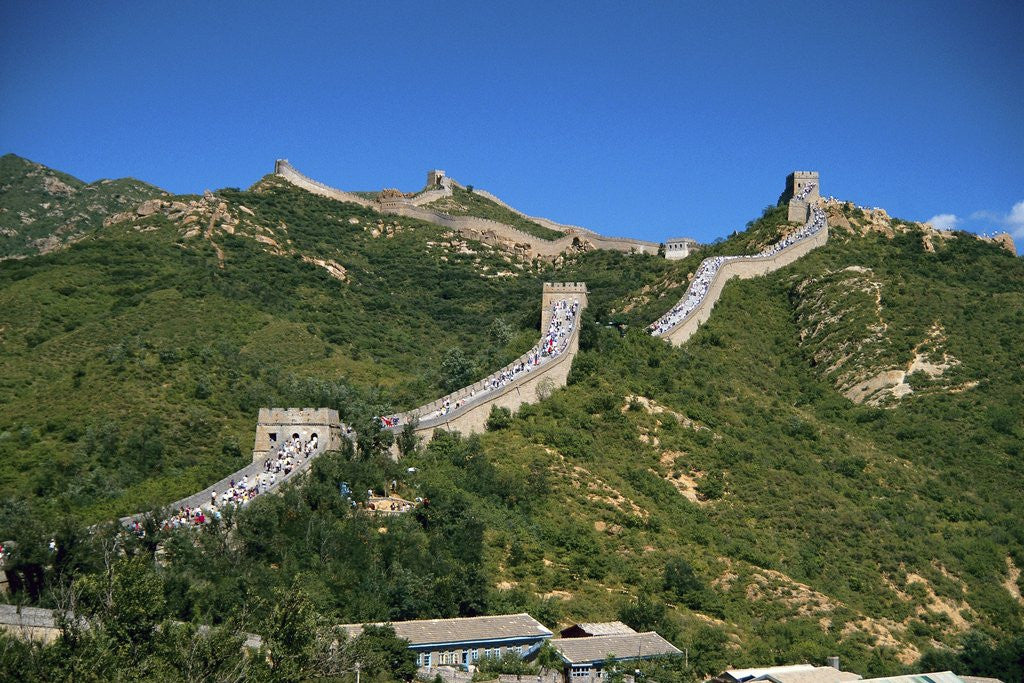 Detail of Great Wall of China by Anonymous