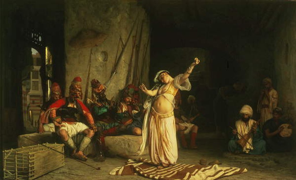 Detail of The Dance of the Almeh, 1863 by Jean Leon Gerome