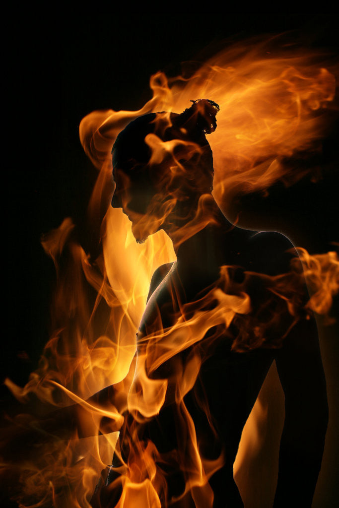 Detail of firebound by Alexandra Stanek