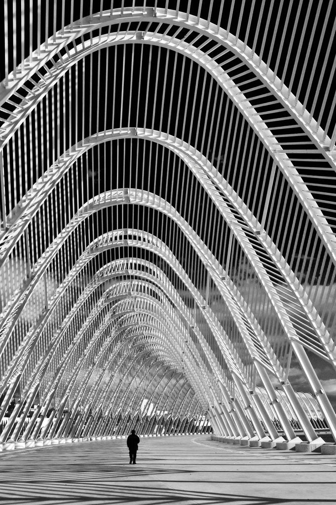 Detail of Alone Inside the Structure by Eugenia Kyriakopoulou