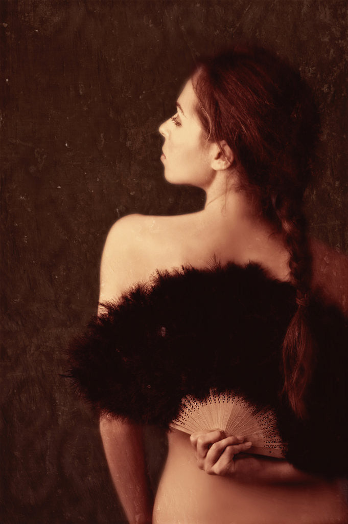 Detail of Slender woman by Ricardo Demurez