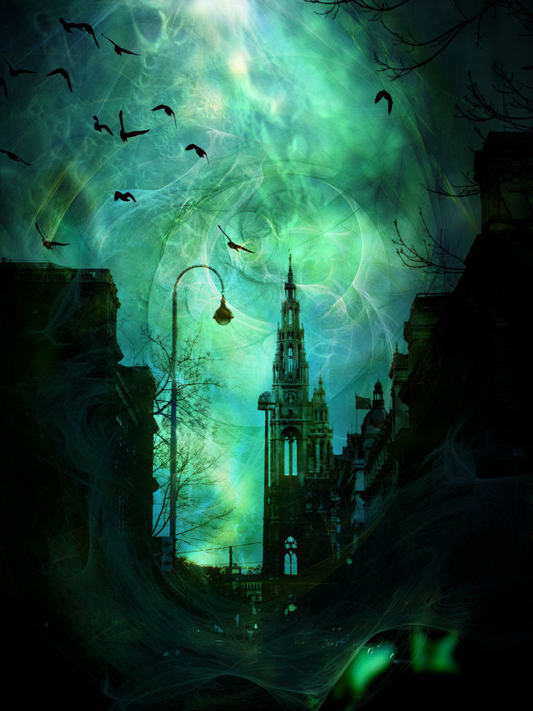 Detail of magic city by Alexandra Stanek