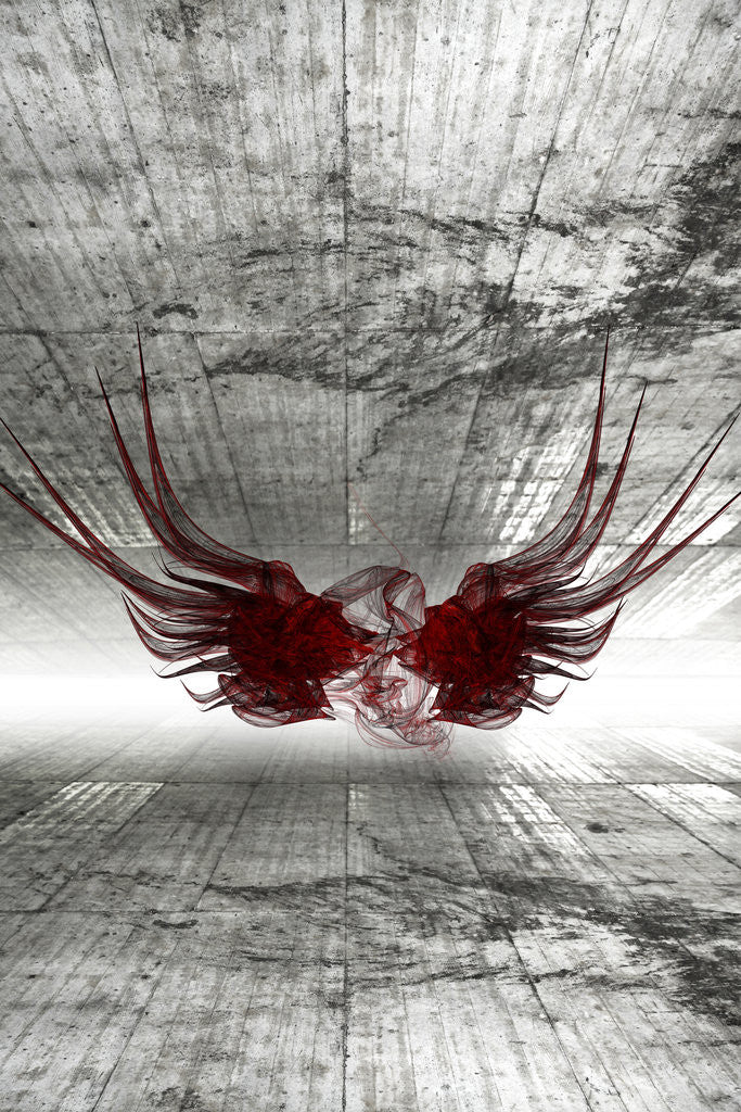 Detail of wings by Alexandra Stanek