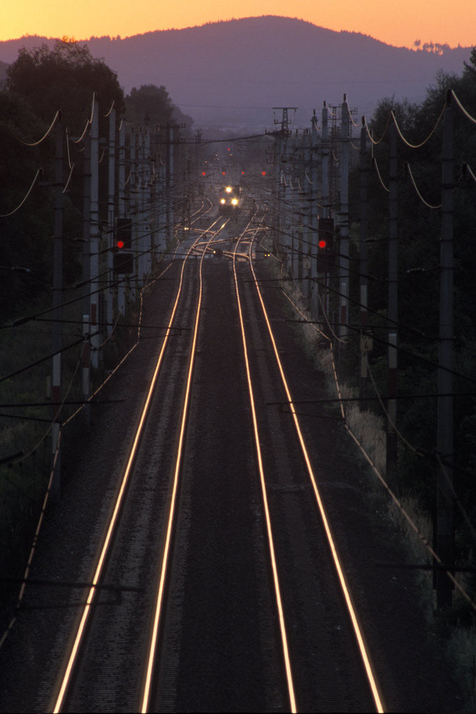 Detail of rails by Wolfgang Simlinger