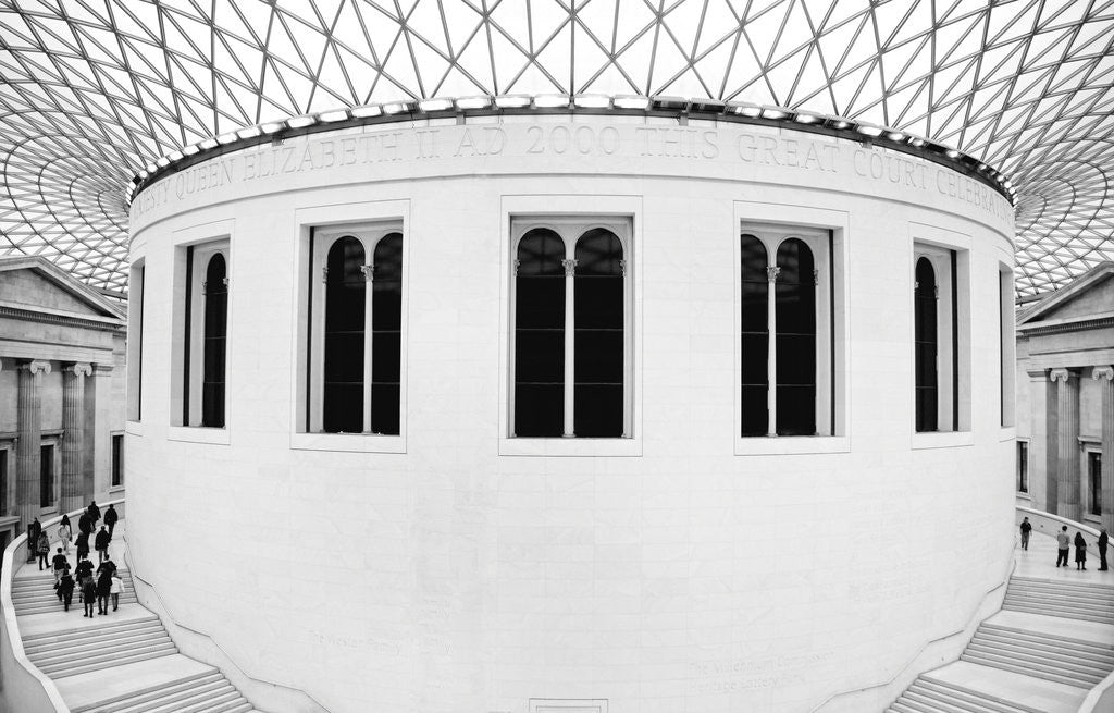 Detail of The British Museum  II by Eugenia Kyriakopoulou