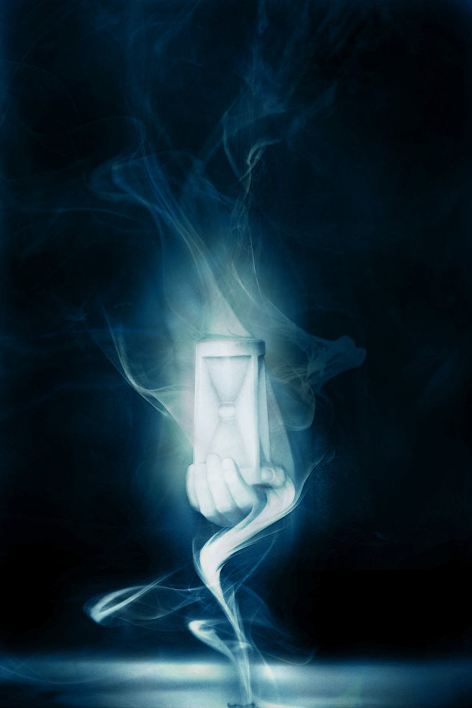 Detail of flowing time by Alexandra Stanek