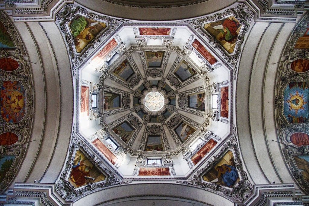 Detail of Church Dome by Eugenia Kyriakopoulou