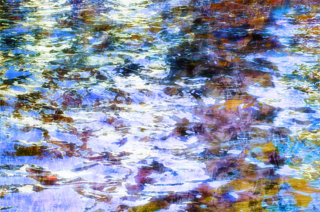 Detail of Venetian Water Colors 1 by Dee Smart