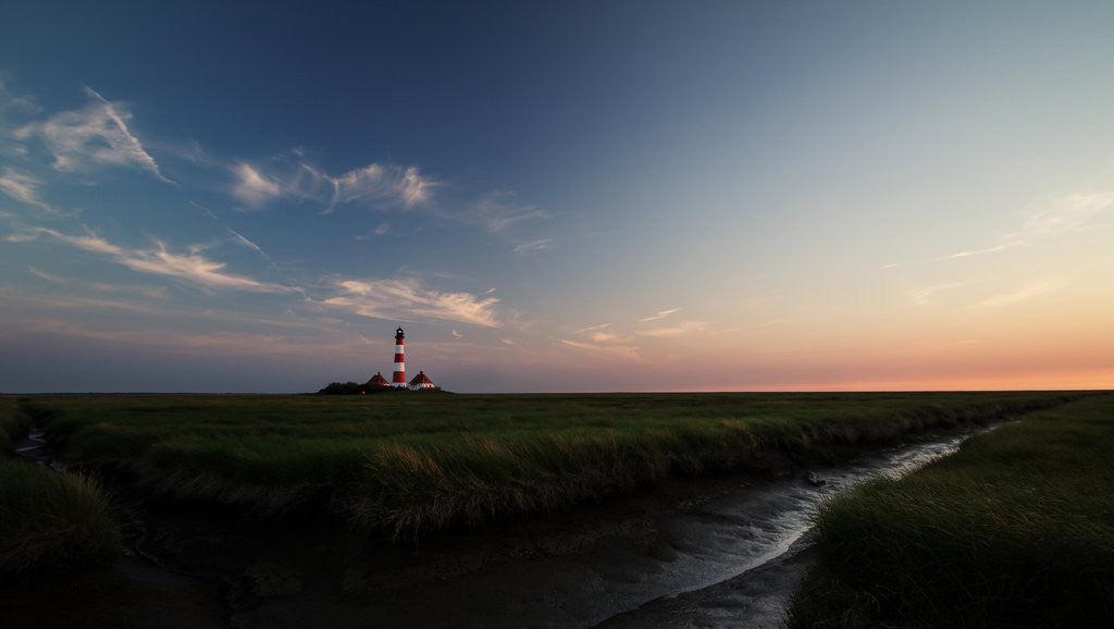 Detail of Lighthouse Westerheversand by Christine Ellger