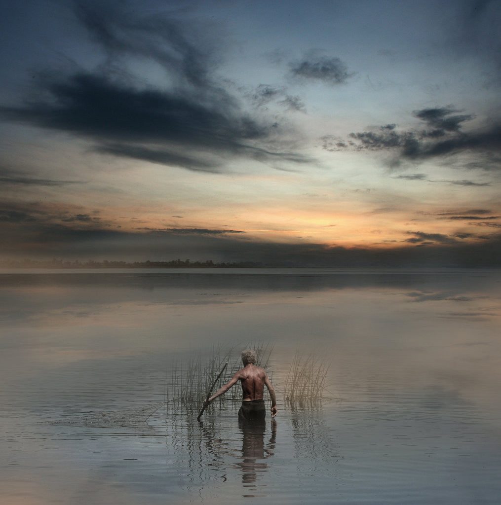 Detail of Somewhere in the water by Viktor Pozdnyak