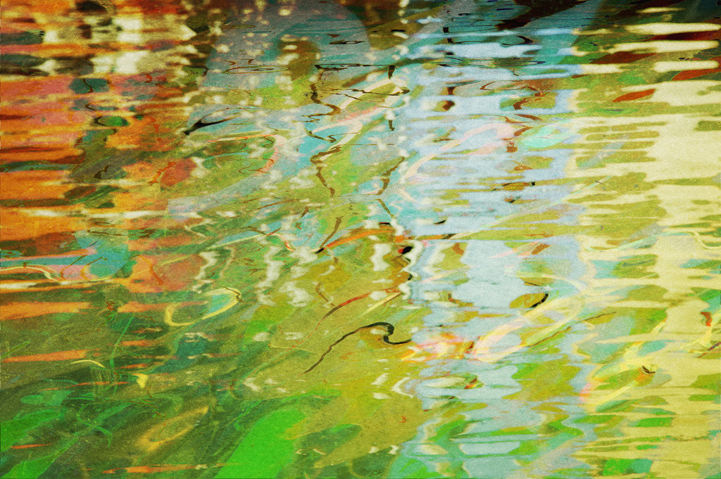 Detail of Venetian Water Colors 7 by Dee Smart