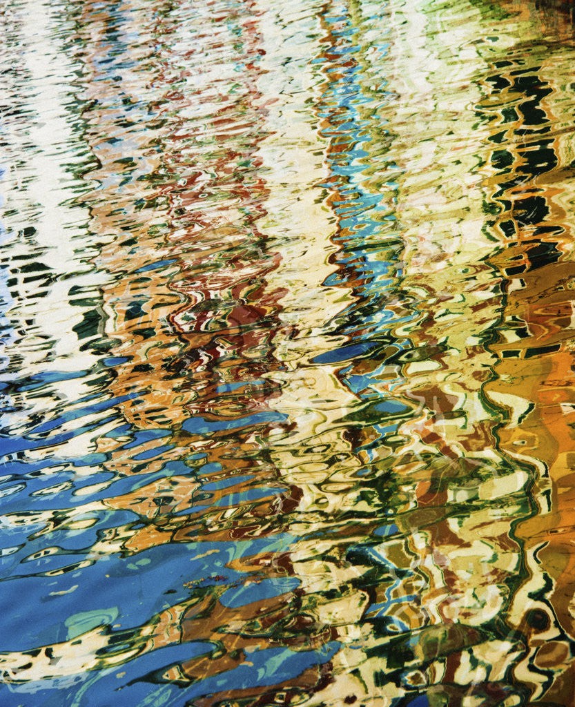 Detail of Venetian Water Colors 8 by Dee Smart
