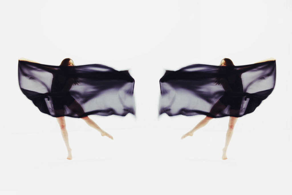 Detail of Dancing twins by Phil Payne