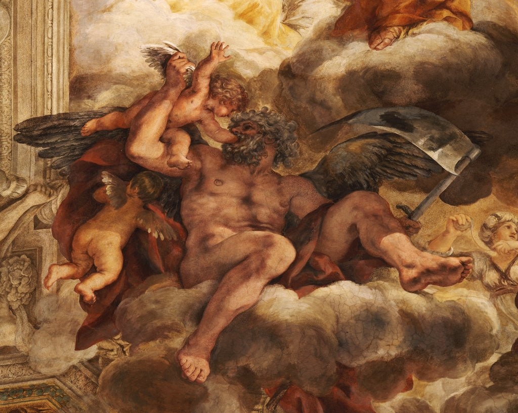 Detail of Detail Showing Saturn from the Allegory of Divine Providence by Pietro da Cortona