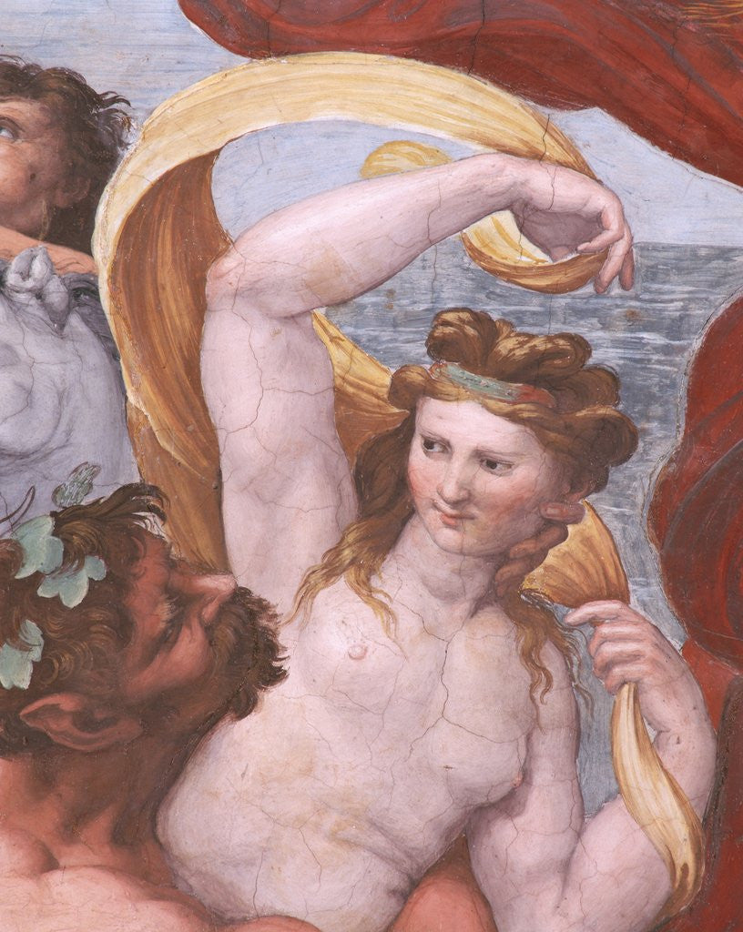 Detail of Detail of Centaur and Sea Nymph from Galatea by Raphael