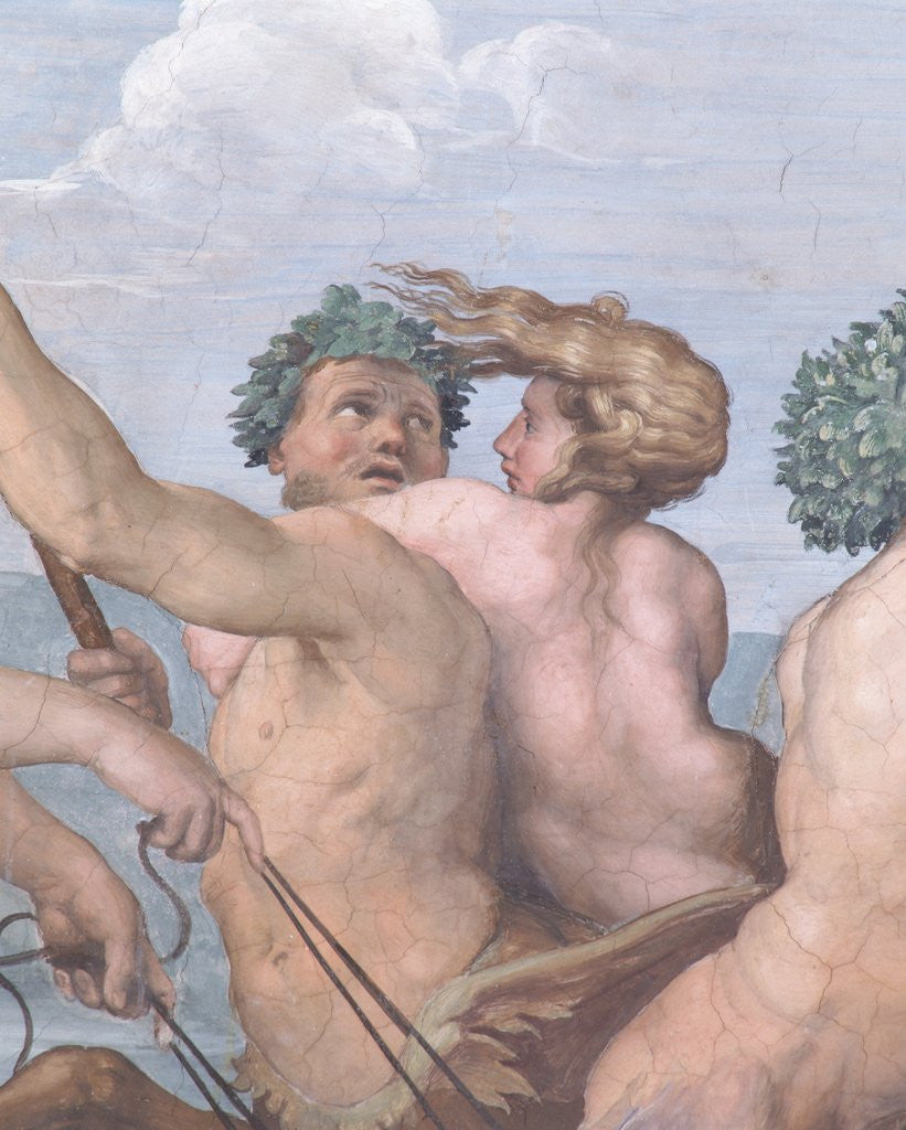 Detail of Detail of a Centaur and Sea Nymph from Galatea by Raphael